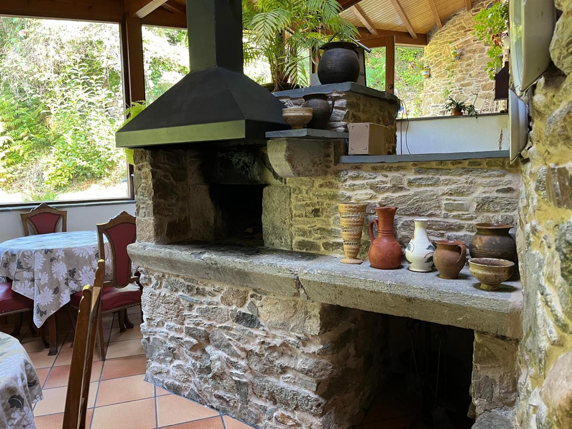 Casa Rural O Vilar Mera de arriba Exterior foto